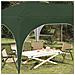 Tenda per feste a pop-up 575 x 288 x 245 cm Verde - Foto miniatura 3