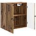 Mobiletto a muro Legno antico 59 x 31 x 60 cm - Foto miniatura 2