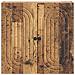 Mobiletto a muro Legno antico 59 x 31 x 60 cm - Foto miniatura 3