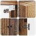 Mobiletto a muro Legno antico 59 x 31 x 60 cm - Foto miniatura 6