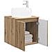 Mobile Lavabo da Parete Rovere Artigianale 49,5 x 44,5 x 66 cm - Foto miniatura 2