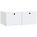 Mobile Porta TV da Muro 78,5 x 41 x 30 cm Bianco - Foto miniatura 1
