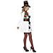 Costume Pupazzo Neve Donna Natale Small - Foto miniatura 3