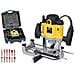 Fresatrice Verticale Attacco Mm 8-12 W 1500 Con 12 Frese Mm 12 Professionale - Foto miniatura 5