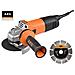 Smerigliatrice Elettrica Aeg 1000w 125mm Ws10-125sk - Foto miniatura 5