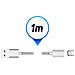 Cavo Magnetico Usb Verso Usb Type C 1m In Nylon Intrecciato - Foto miniatura 14