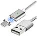 Cavo Magnetico Usb Verso Usb Type C 1m In Nylon Intrecciato - Foto miniatura 15