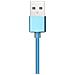 Cavo Magnetico Usb Verso Usb Type C 1m In Nylon Intrecciato - Foto miniatura 10