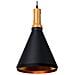 Lampadario A Sospensione Nero / oro Mackenzie - Foto miniatura 10