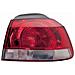 Fanale Con Portalampada Sx Esterno Volkswagen Golf V I 08> Ch-rosso Chiaro - Foto miniatura 1