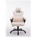 Sedia Racing Ufficio Big XXX in Similpelle I Poltrona Gaming Studio Ergonomica con Alto Schienale I Sedia Direzionale Portata Max 180 kg Crema - Foto miniatura 2