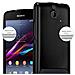Custodia Compatibile Con Sony Xperia E1 In Nero Metallico - Coperchio Protettivo In Silicone Tpu Flessibile - Foto miniatura 7