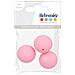 Perlina Di Silicone Tonda X 3 - 15 Mm - Rosa - Foto miniatura 3