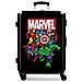 Valigia Media Rigida 68cm Sky Avengers Nero - Foto miniatura 1