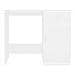 Scrivania Bianca 100x50x76 cm in Legno Multistrato - Foto miniatura 8