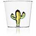 Bicchiere Tumbler Cactus Verde / Ambra Dimensioni h8 x Ø 8,5 cm Capacità 35 cl - Desert Plants - Foto miniatura 1