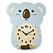 Koala Pendelmechanische Wanduhr Andere Blau - Braun - Holz (00186398)  - Foto miniatura 2