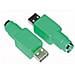 USB A / PS / 2 M-F USB PS / 2 Verde cavo di interfaccia e adattatore - Foto miniatura 1