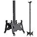 M Small Back To Back 1500 32" Nero supporto a soffitto per tv a schermo piatto - Foto miniatura 2