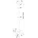 M Small Back To Back 1500 32" Nero supporto a soffitto per tv a schermo piatto - Foto miniatura 5