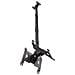 M Small Back To Back 1500 32" Nero supporto a soffitto per tv a schermo piatto - Foto miniatura 9