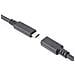 AK-300210-007-S cavo USB 0,7 m USB C Maschio Femmina Nero - Foto miniatura 3