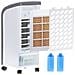 Raffreddatore ad aria 3in1 MS 7918 con Capacità 4 litri Potenza 350 W Colore Bianco - Foto miniatura 4