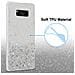 Custodia Compatibile Con Samsung Galaxy S8 In Trasparente Con Glitter - Coperchio Protettivo In Silicone Tpu Flessibile Con Glitter Scintillanti - Foto miniatura 4