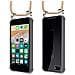 Catena Di Telefoni Cellulari Compatibile Con Apple Iphone 7 / 7s / 8 / Se 2020 In Marrone Brillante - Coperchio Protettivo In Silicone Con Anelli D'argento, Cinturino In Corda E Custodia Staccabile - Foto miniatura 8