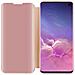 Custodia Compatibile Con Samsung Galaxy S10 In Kunzit Rosa - Clear View Specchio Coperchio Protettivo Con Funzione Di Supporto Protezione A 360 Gradi - Foto miniatura 3