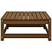 Poggiapiedi Da Giardino E Cuscini 2 Pz Marrone Miele Legno Pino - Foto miniatura 3