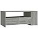 Tavolino Da Salotto Grigio Sonoma 102x55x42cm Legno Multistrato - Foto miniatura 1