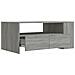 Tavolino Da Salotto Grigio Sonoma 102x55x42cm Legno Multistrato - Foto miniatura 3