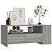 Tavolino Da Salotto Grigio Sonoma 102x55x42cm Legno Multistrato - Foto miniatura 5