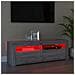 Mobile Porta TV con Luci LED Grigio Sonoma 120x35x40 cmcm - Foto miniatura 2