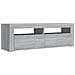 Mobile Porta TV con Luci LED Grigio Sonoma 120x35x40 cmcm - Foto miniatura 7