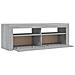 Mobile Porta TV con Luci LED Grigio Sonoma 120x35x40 cmcm - Foto miniatura 9