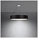 Lampadario Skala 70 Bianco Sl. 0802 - Minimalista Lampadari Nero 105x70x70 Cm - Foto miniatura 3
