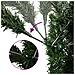 Albero Natale Incernierato Con 150 Led E Palline 120 Cm - Foto miniatura 6