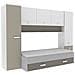 Letto Estraibile Per Bambini Con Più Vani Portaoggetti - Bianco /argilla - 90 X 200 Cm - Tidy - Foto miniatura 1