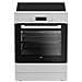 Cucina Elettrica FSE68302MWC 3 Zone Elettriche Forno Elettrico Multifunzione Ventilato Dimensioni 60 x 60 cm Colore Bianco Serie bPro 500 - Foto miniatura 1