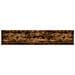 Mensole Parete 4pz Rovere Fumo 100x20x1,5 Cm Legno Multistrato - Foto miniatura 4