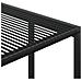 Set Da Pranzo Da Giardino 17 Pz Nero In Polyrattan - Foto miniatura 6