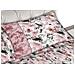 Completo Lenzuola Letto 100% Cotone Made Italy Disegno Animalier Cn Matrimoniale Rosa - Foto miniatura 2