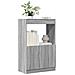 Credenza Grigio Sonoma 63x33x100 Cm In Truciolato - Foto miniatura 1