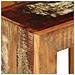 Lusso Casadino -  Sgabello In Legno Massello Di Recupero 40x30x40 Cm - Foto miniatura 6