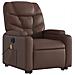 Lusso Casadino -  Poltrona Alzapersona Elettrica Reclinabile Marrone Similpelle - Foto miniatura 3