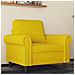 Lusso Casadino -  Poltrona Giallo 60 Cm Velluto - Foto miniatura 8
