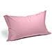 Coppia Federe In Cotone Colore Rosa Misura Standard - Foto miniatura 1