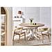 Tavolo Da Pranzo Estensibile Akron Frassino Chiaro 106/150 Cm 106 Cm Legno - Foto miniatura 1